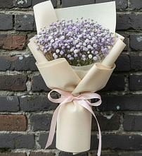 Букет цветов из:  Гипсофила в Зиме