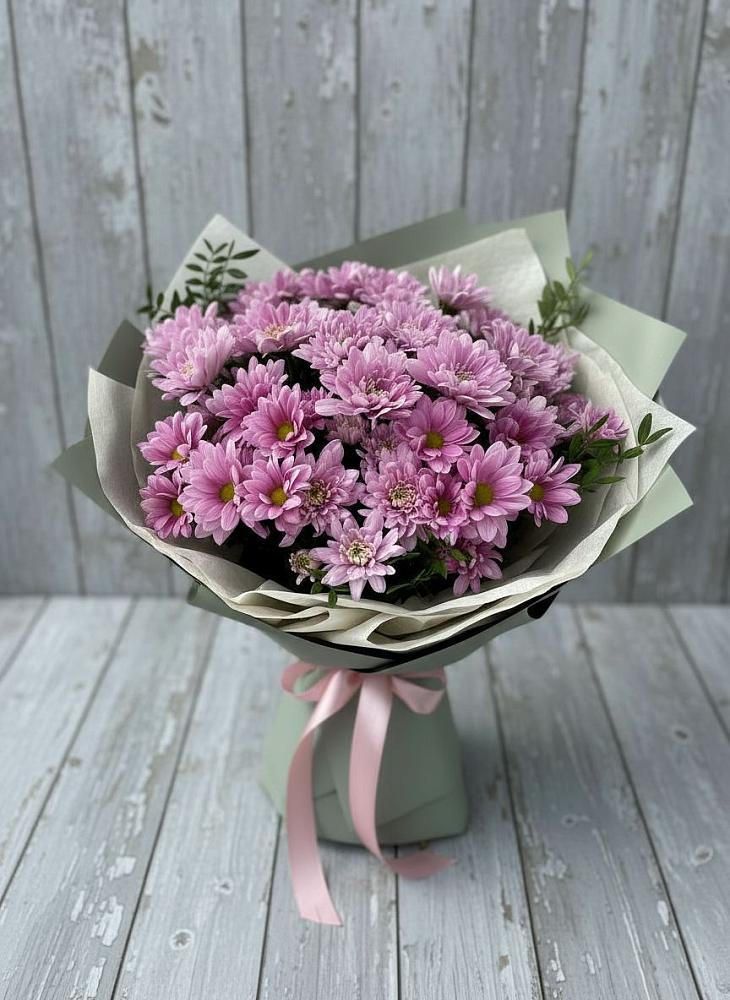 Букет цветов из: Хризантемы в Зиме