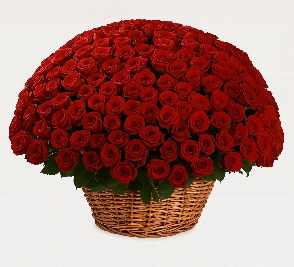 Премиум букет из: Розы в Зиме