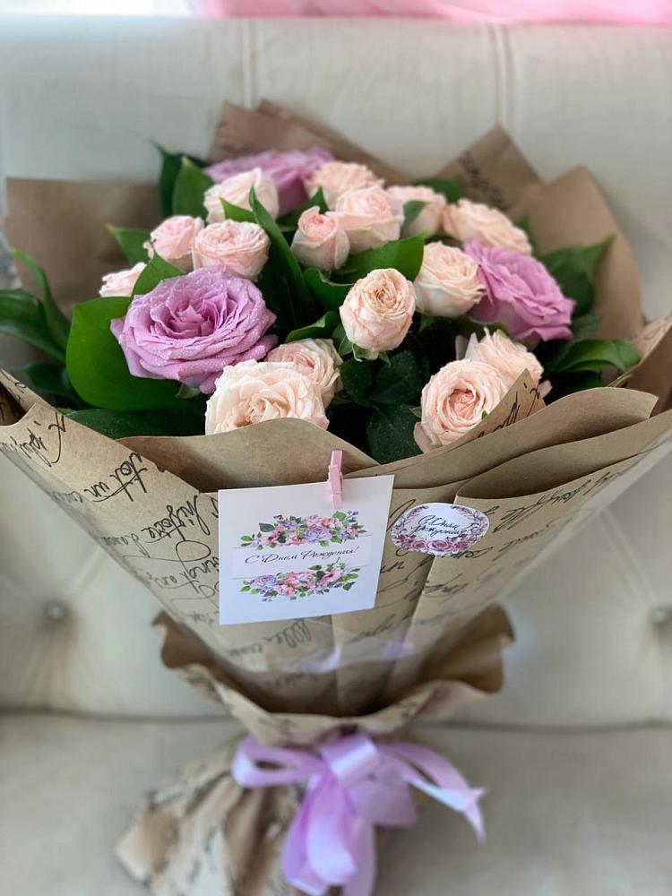 Букет цветов из: Розы в Зиме