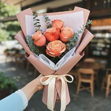 Букет цветов из:  Розы #REPLACE_PRED# Зиме