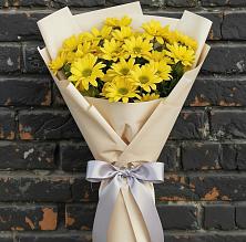 Букет цветов из:  Хризантемы #REPLACE_PRED# Зиме