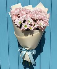 Букет цветов из:  Хризантемы в Зиме