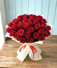 Букет 29 Красных роз #REPLACE_PRED# Зиме