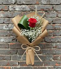 Букет цветов из:  Розы в Зиме