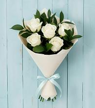 Букет цветов из:  Розы #REPLACE_PRED# Зиме