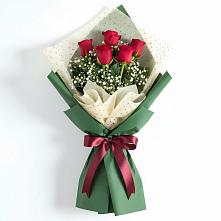 Букет цветов из:  Розы #REPLACE_PRED# Зиме