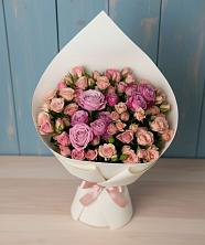 Букет цветов из:  Розы в Зиме