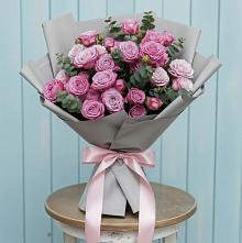 Букет цветов из:  Розы в Зиме